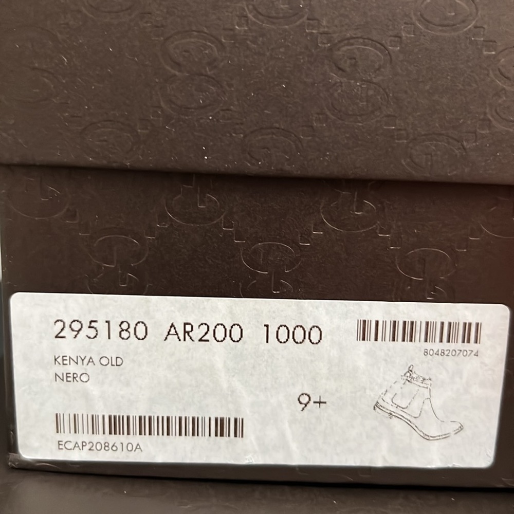 Authentic Gucci Men’s Leather Motorcycle Boot in Black, size 9.5 (like US 10D). - Picture 8 of 8